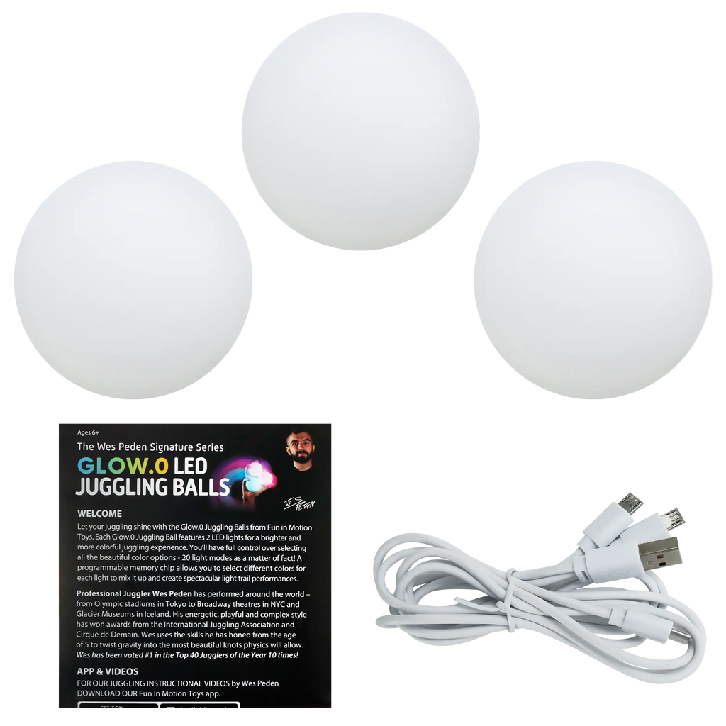 Wes Peden Glow.0 Juggling Balls Y2