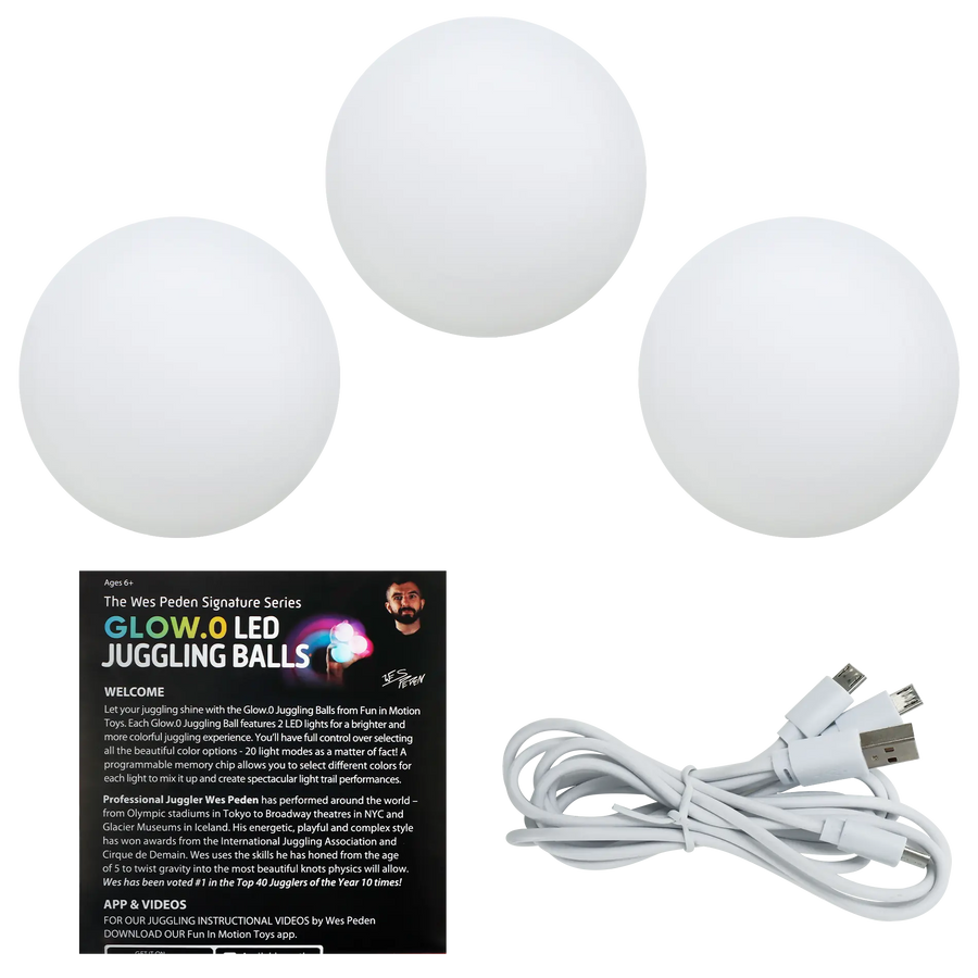 Wes Peden Glow.0 Juggling Balls Y2