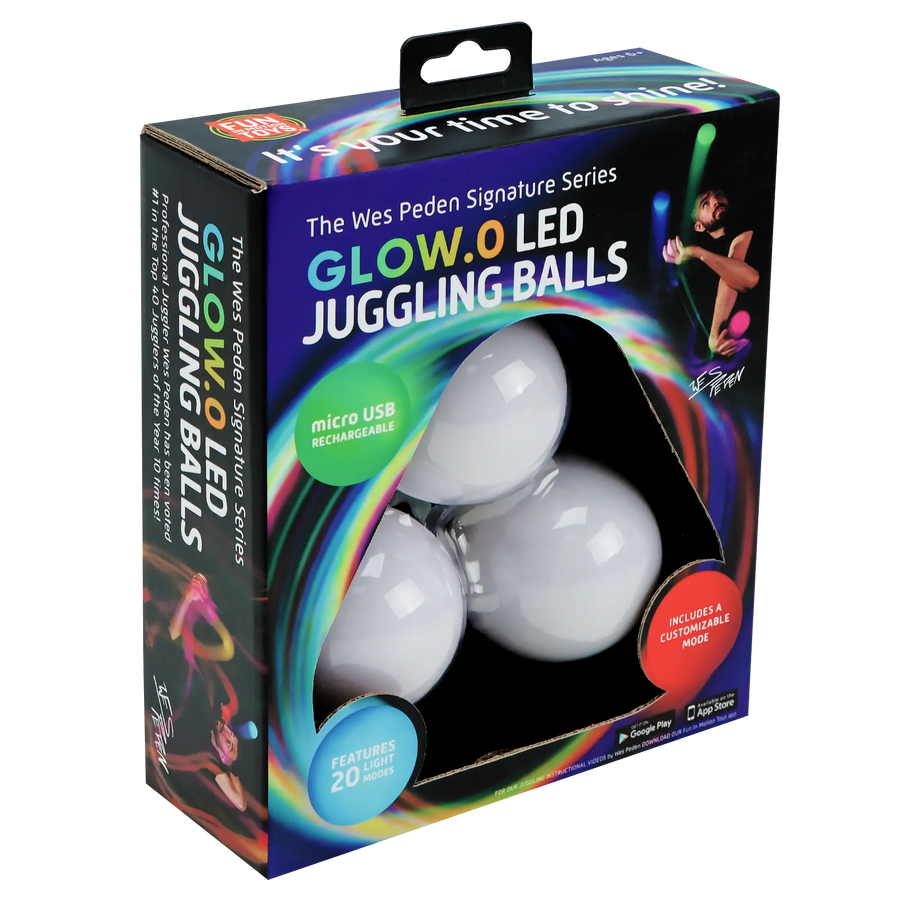 Wes Peden Glow.0 Juggling Balls Y2